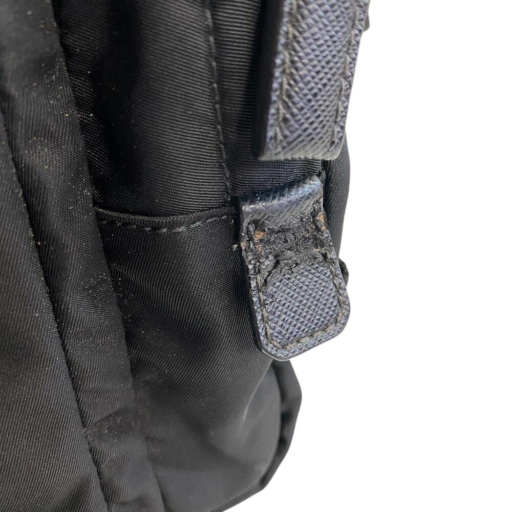 PRADA 2VZ013 One Shoulder Bag Nylon body bag black Nylon mens Used