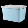 Antuobu Rolling Plastic Storage Box with Lid