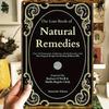 Lost Book of Natural Remedies Metal Tin Sign Vintage Wall Decor Unique Rustic Poster for Home Kitchen Bar Cafe