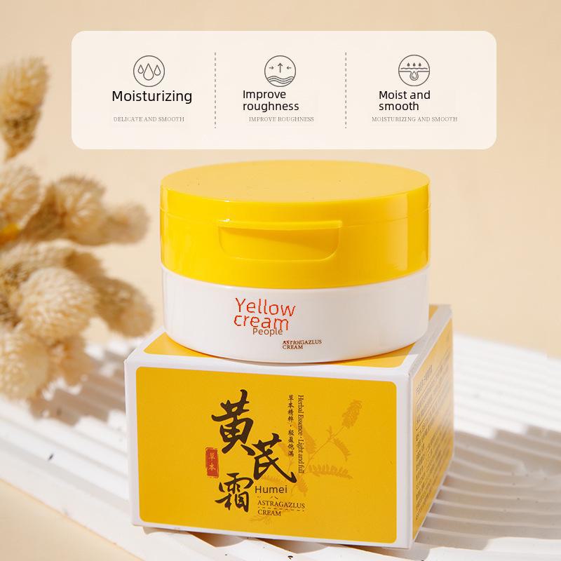 Cremă Hidratantă de Față cu Astragalus Humei pentru Piele Moale