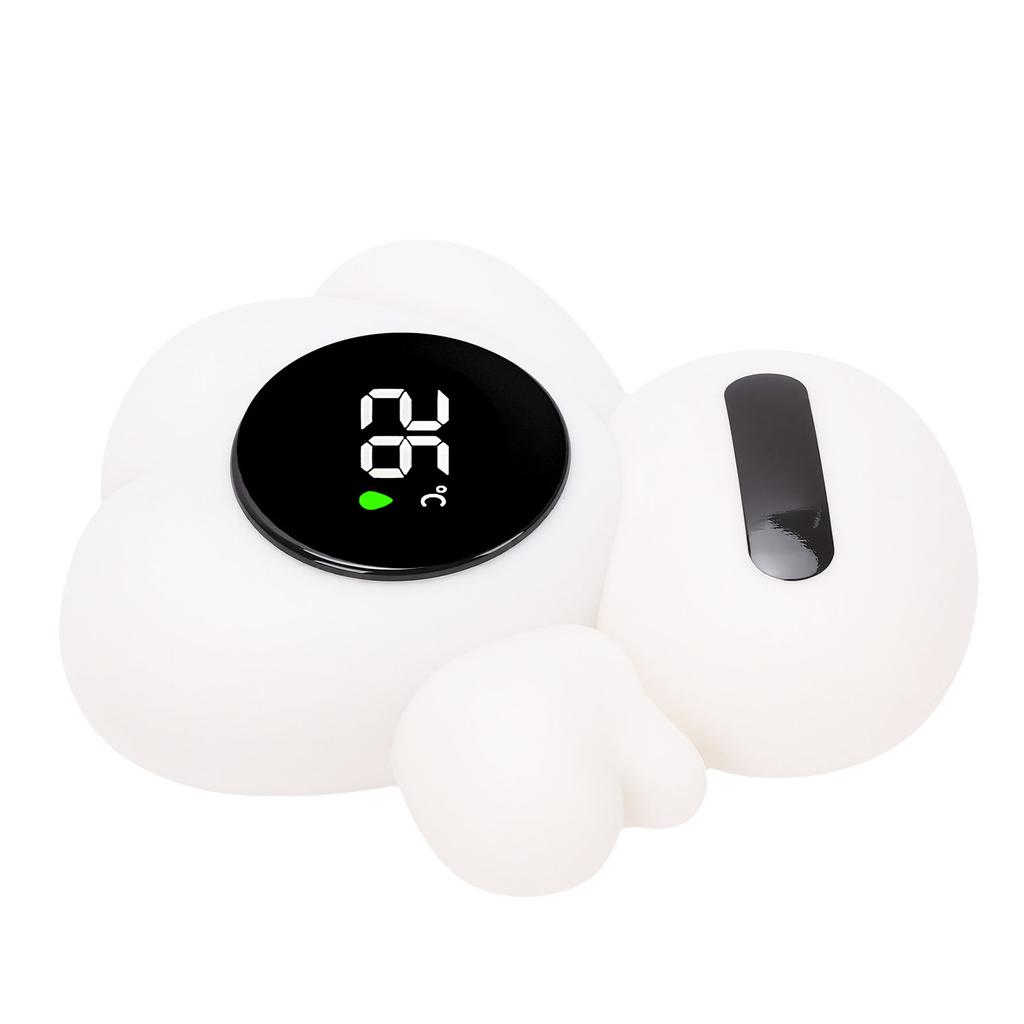 Baby Bath Thermometer Toy Digital Bathtub Thermometer with LED Display IP67 Water Proof Color Temperature Alerts