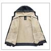 Tracksuit Men's Sets Fleece Thick Hooded Casual Track Suits Men's Sets Jacket Pant Warm Fur Winter Sweatshirt