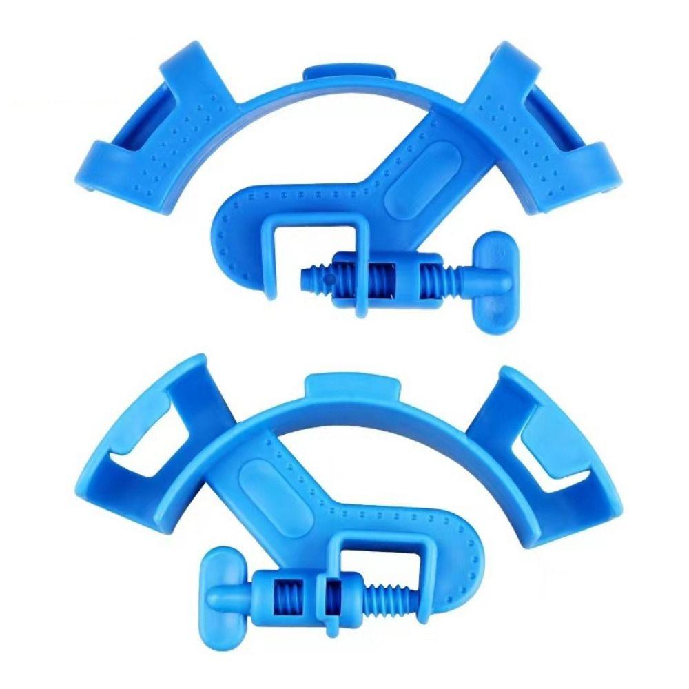 Adjustable Fish Tank Water Pipe Fixing Clip Blue Water Change Fixing Frame  Fish Tank