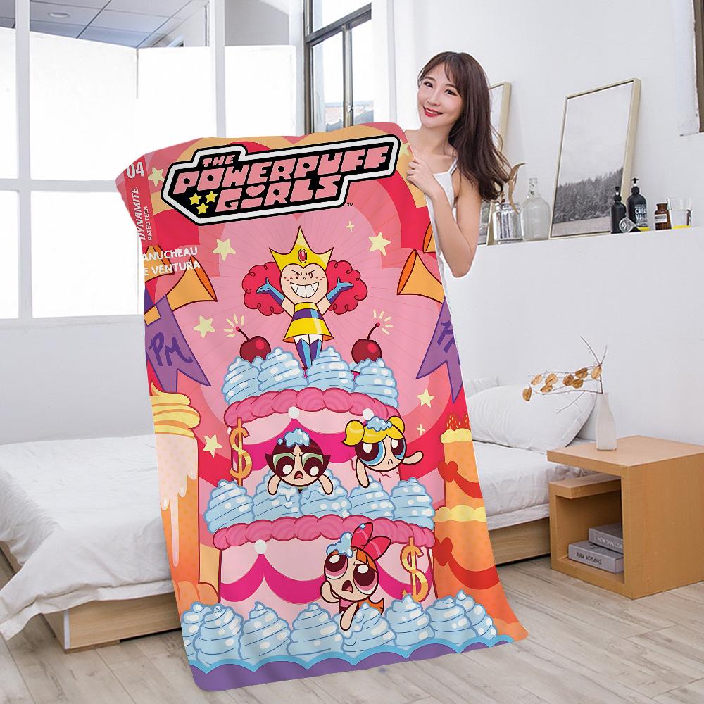 Telo Mare Cartone Animato Le Superchicche Carino Kawaii Decorazione Stanza Bagno Ragazze Bambini Asciugamani Mani Per Bagno Doccia