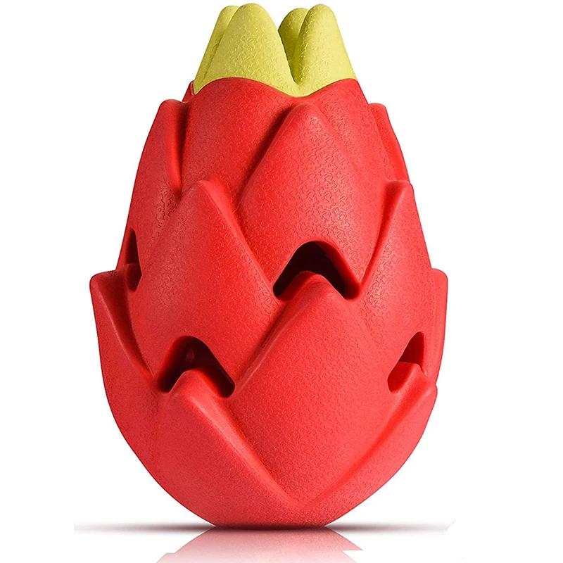 

Benepaw Indestructible Pitaya Dog Chew Toys For Small Medium Large Breed Safe Teething Interactive Puppy Treat Toys Pet Play ONE SIZE