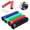 210.5x42mm Motorcycle Front Fork Cover Gaiters  Boots Shock Damping Dust Cover Motorcycle Fork Cover