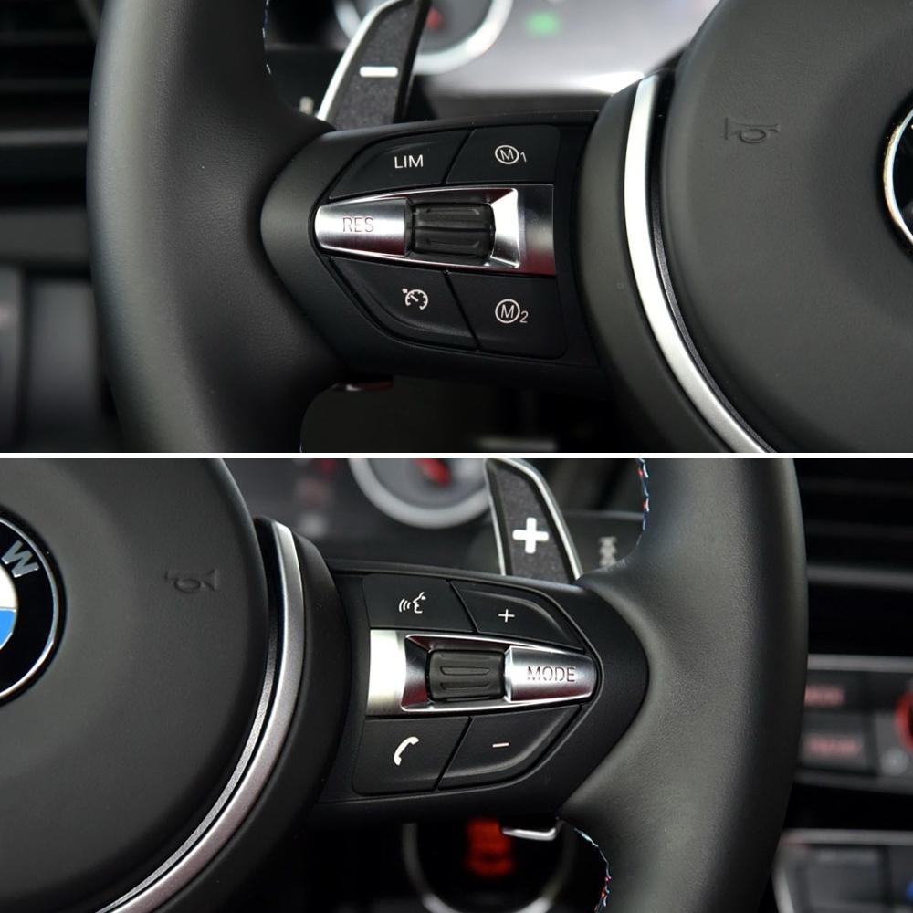 Car Steering Wheel Button Knob Replacement For BMW F10 F11 F30 F31 F34 F01 F02 F07 F06 F12 F25 F26 F15 F16 M2 M3 M4 M5 X5M X6M