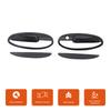 For Chevrolet Corvette C5 1998-2004 ABS Carbon Fiber Car Door Handle Cover Protective Sticker Car External Accessories