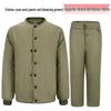 Men's Military Green Thick Cotton Padded Work Jacket