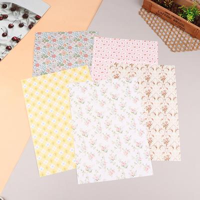 1:12 Dollhouse Sticker Miniature Colorful Wallpaper Background Diy Accessories