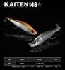 Gan Craft Kaiten 148 NS Cruise Bait Sinking Lure 11 (4153)
