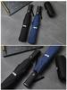 PARACHASE 135cm Super Large Automatic 3-Fold Umbrella, Flat Handle, Korean Style, Business Umbrella for Men