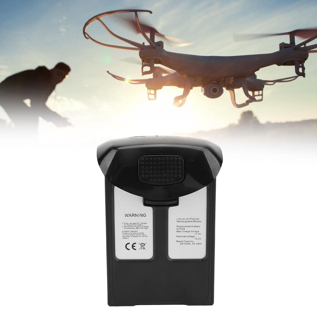 15.2V 5870mAh Intelligent Flight Battery Replacement Lithium Battery for Phantom 4 Series 4 Pro 4A 4Pro V2.0 RTK