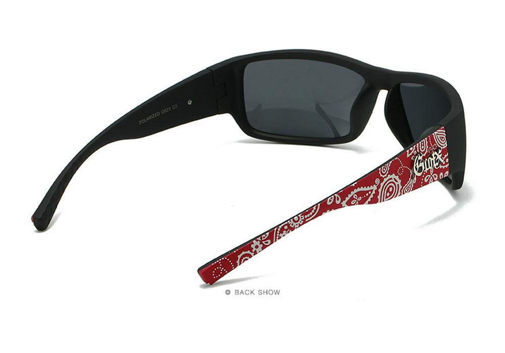 Óculos de Sol Polarizados GCOTX Estilo Chicano Biker G623