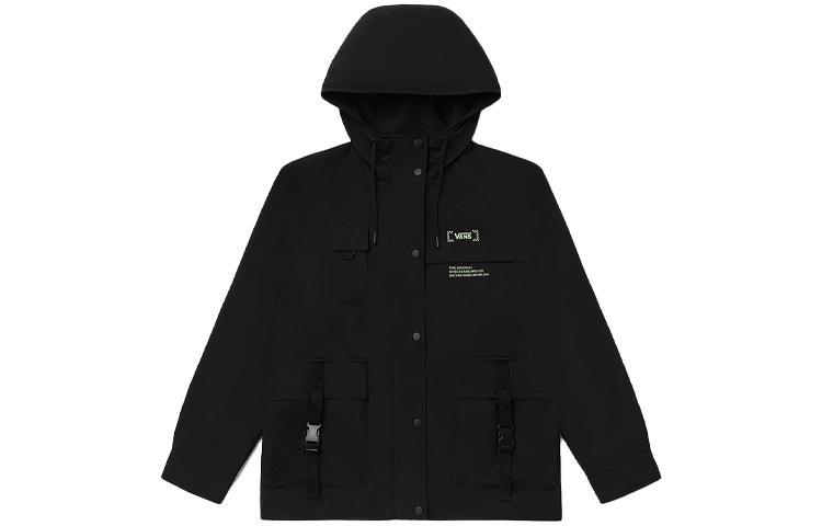 Vans Jackets Women s Black Hooded Moderate Other VN0A7PZUBLK L