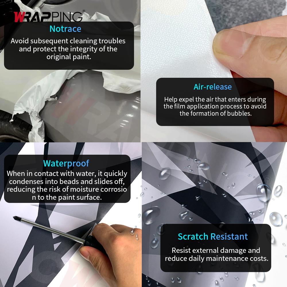 Camouflage Vinyl Wrap Films Car Sticker Bubble Free Foil Gun Sticker Self-adhesive Car Camo Woodland Natural Decal Decoration