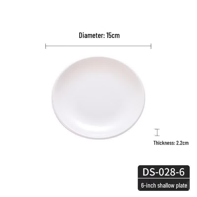 ZLIII A5 Melamine Round Dinner Plate