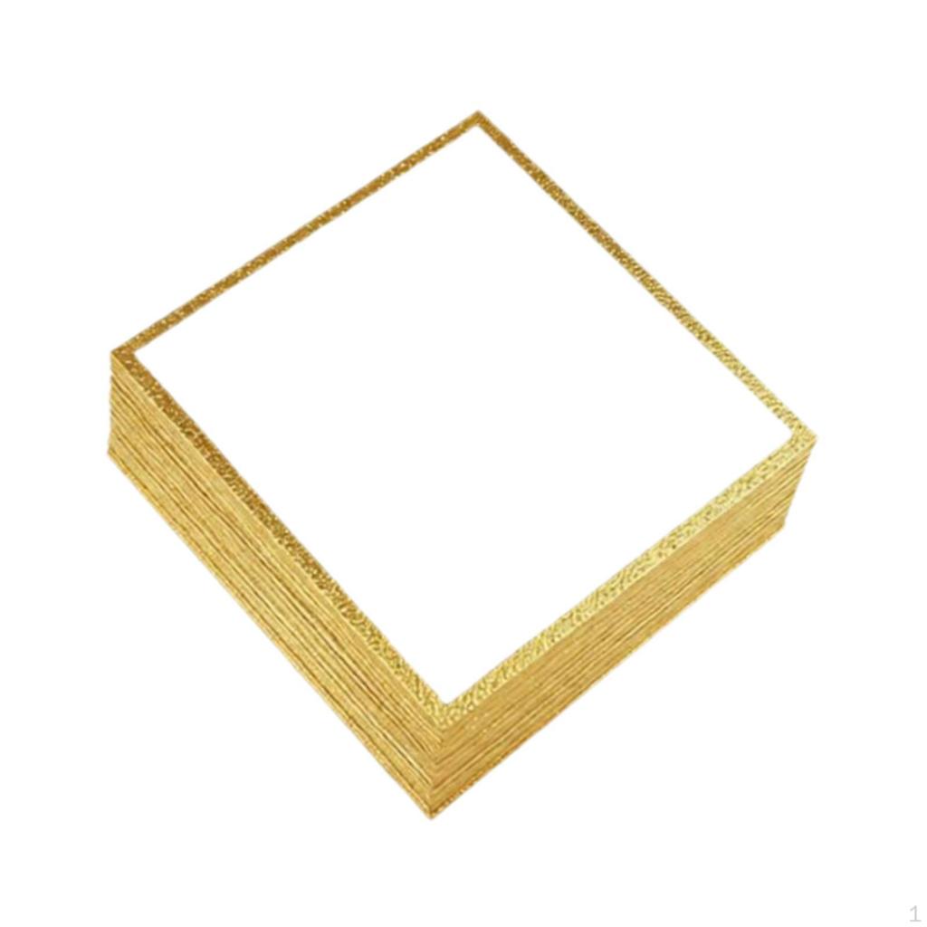 10 Pieces Shikishi Boards Artist Square Autograph Board for Hand Drawn