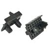 2x Front Bumper Center Fixing Bracket Holder Plate Frame Plastic Left & Right Side For Model 3 1084171-00-F 1084172-00-F
