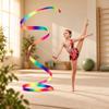 with Stick Twirling Dance Ribbons Gradient Gymnastics Ribbon  for Dance Accessories/for Art Dances