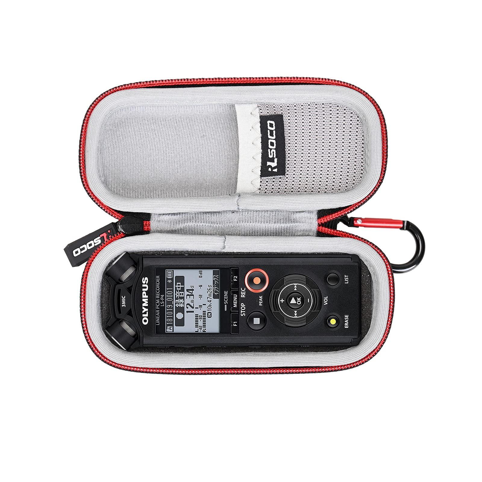 

Чехол RLSOCO для стереофонических цифровых диктофонов Olympus VoiceTrek DM-750, VN-551PC, VN-541PC, V-873, V-872, V-882, PCM-рекордеров LS-P5 и LS-P4, и Panasonic