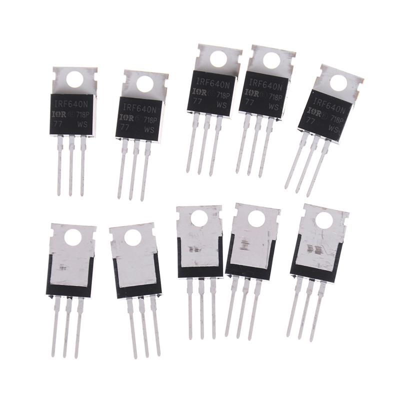 10 Stück Irf640 Irf640N Leistungs-Mosfet 18A 200V To-220