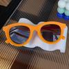 New Kids Cute Color Round Shape UV 400 Protection Sunglasses Baby Girls Outdoor Sun Protection Sunglasses Children Sun Spectacles