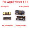 2-5PCS Battery FPC Connector Contact For Apple Watch 1 2 3 4 6 5 SE S1 S2 S3 S4 S5 S6 38 42 40 44 MM A1579 A1578 A1760 A1848