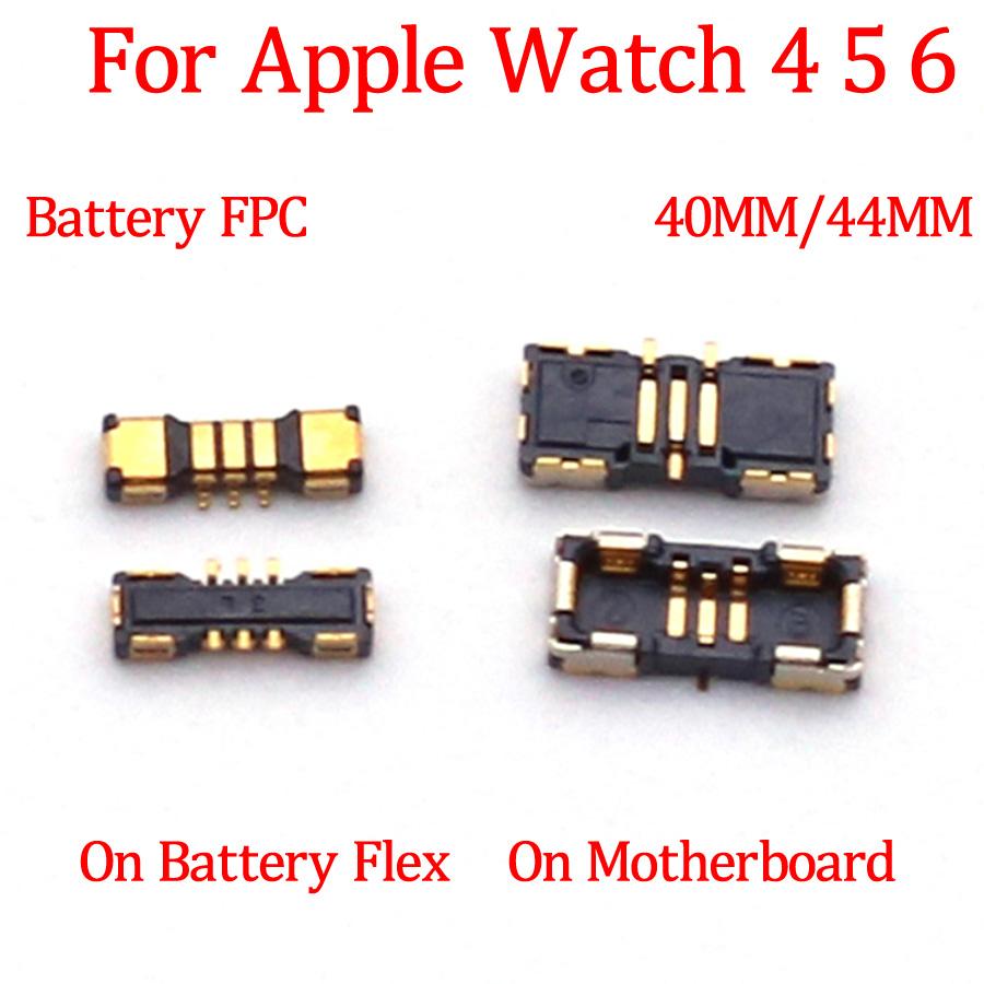 2-5PCS Battery FPC Connector Contact For Apple Watch 1 2 3 4 6 5 SE S1 S2 S3 S4 S5 S6 38 42 40 44 MM A1579 A1578 A1760 A1848