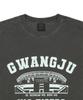 Hangugyaguwiwonhoe Mss X Kbo Ballpark Short Sleeve T-Shirt Charcoal Gray [Gwangju Kia Tigers]