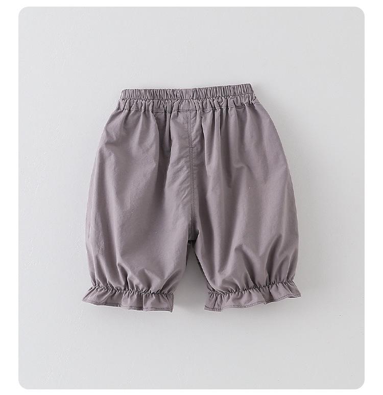 Sommer 2026 Vielseitige weiche dünne Shorts für Kleinkind-Mädchen im koreanischen Stil