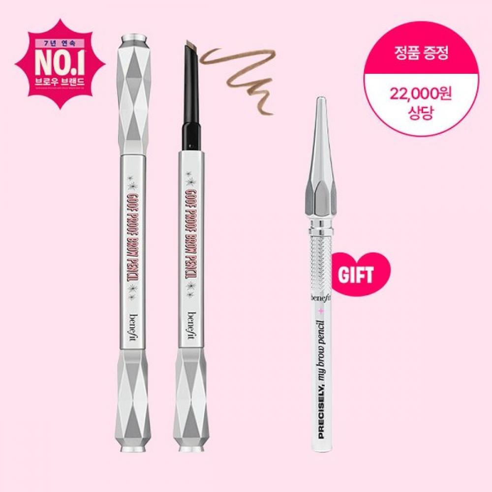 Benefit Goof Proof Brow Pencil +pore Pack + Grip Talk 01 (light)