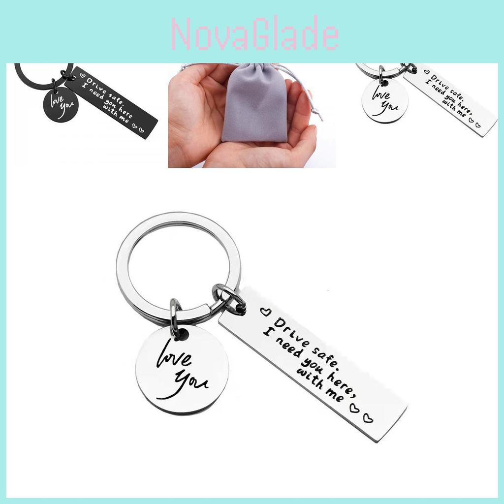 Drive Safe I Need You Creative Stainless Steel Keychain For Unique Gift Giving Occasions