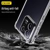 ESCASE Transparente Airbag Anti-Sturz Handyhülle für Xiaomi