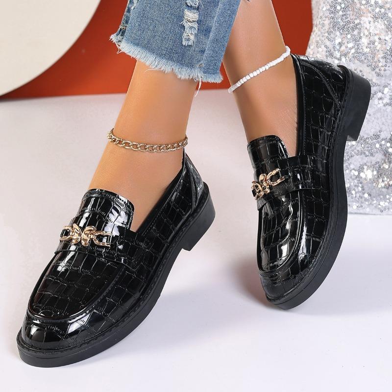 British Leather Shoes Women's 2025 Autumn New Japanese JK Platform