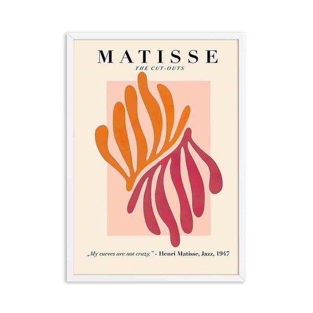 

Рамка из цельного дерева, винтажный постер, Анри Матисс, модные ретро-плакаты и принты, абстрактный портрет, настенная живопись, картины, домашний декор 15*20cm(with frame)