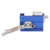 Portable Crank Chainsaw Sharpening Jig Blue Household Chainsaw Tooth Grinder Precise Sharpening Kit for Chainsaw