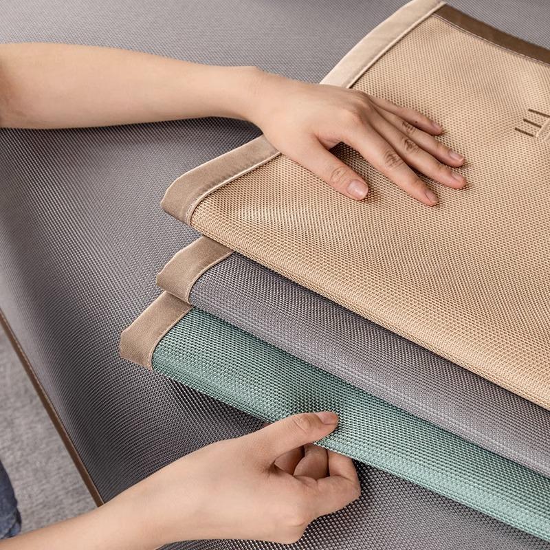 Sofa Cushion Summer Light Luxury and Simplicity High-Grade Non-Slip Summer Mat Gray Sofa Cover Cool Cushion