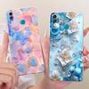 Transparent Cover For Honor 9X Lite Case Cute Fashion Butterfly Funny Painted Casing For Honor JSN-L21 JSN-L22 JSN-L23