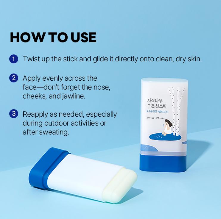 ROUND-LAB-Birch Juice Moisturizing Sun Stick SPF50+ PA++++ 19g