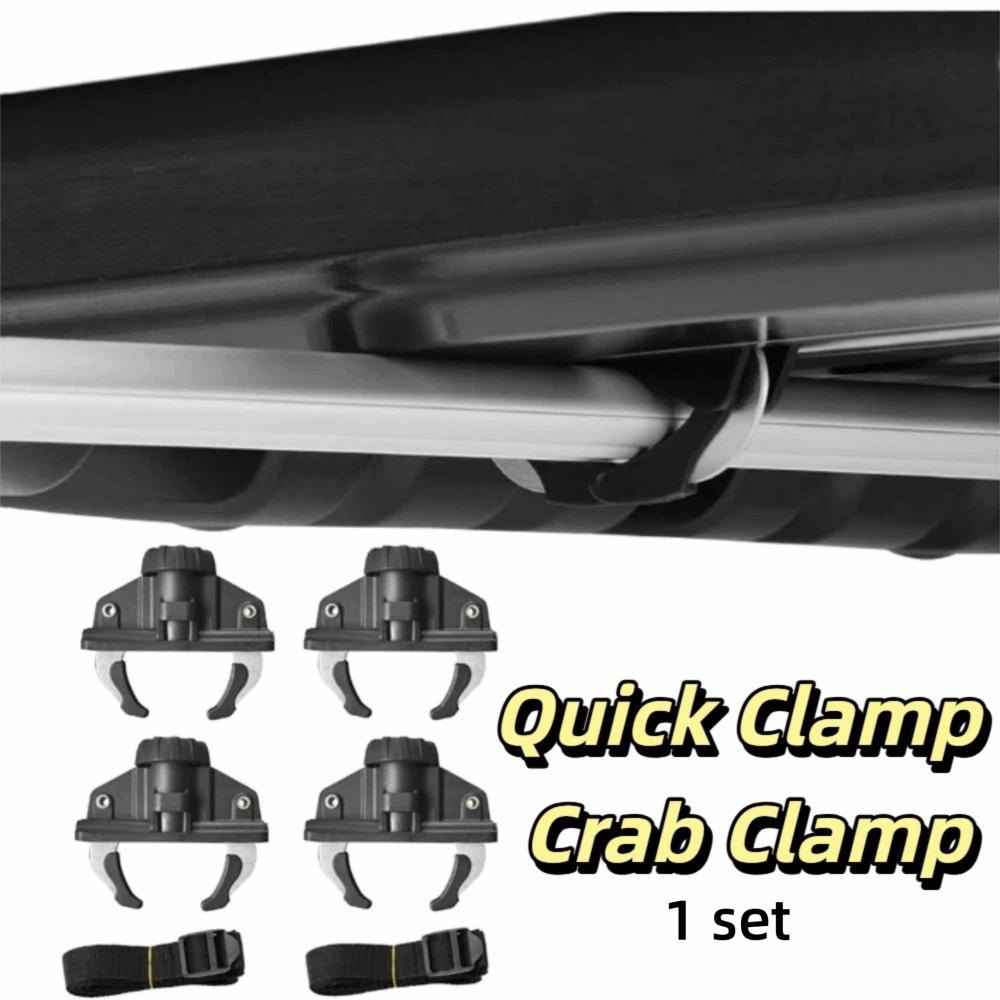 Adjustable Roof Box Clip Quick Mount Roof Rack Clamp Holder Luggage Carrier Clip  Car Roof Box