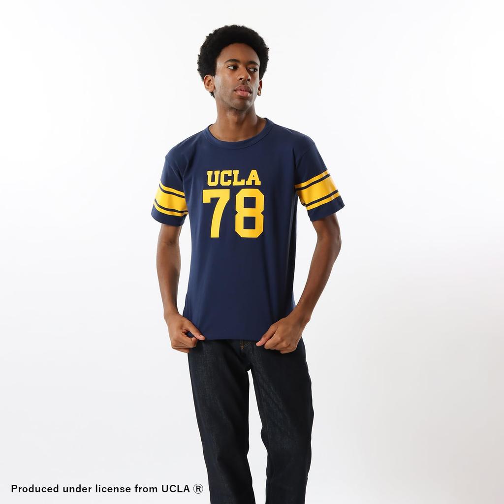 Champion True To Archive Size Short Crew Graphic Win Sleeve Football T-Shirt, Men's, Navy, L, Sleeve, Neck, 100% Cotton, Print, 1/4 T-Shirt, C3-R339