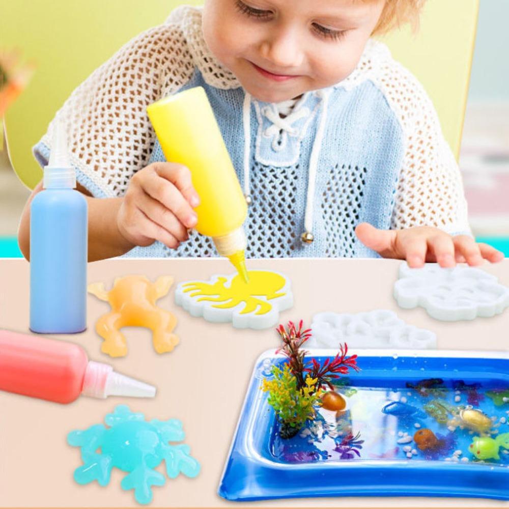 DIY Material Set Magic Water DIY Set Magic Water Elf Ocean Mold Kit  Montessori Education Toy