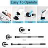 9 IN 1 Cordless Portable Electric Spin Scrubber Handheld Bathtub Kitchen Cleaner Multifunctional Electric Cleaning Brush