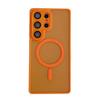 KEYSION Luxury Matte Translucent Magnetic Case for Samsung Galaxy S25 S26 Ultra 5G S26+ S25 FE Shockproof Armor Phone Cover