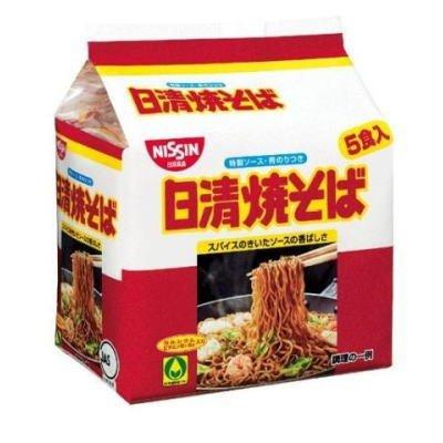 

Nissin Якисоба (жареная лапша) - 5 упаковок в коробке (6 упаковок по 5 штук, всего 30 упаковок)