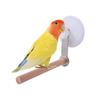 Wood Bird Bath Perch Stand Safe Teeth Grinder Bird Stand Pole Bird Climbing Bracket  Parakeet