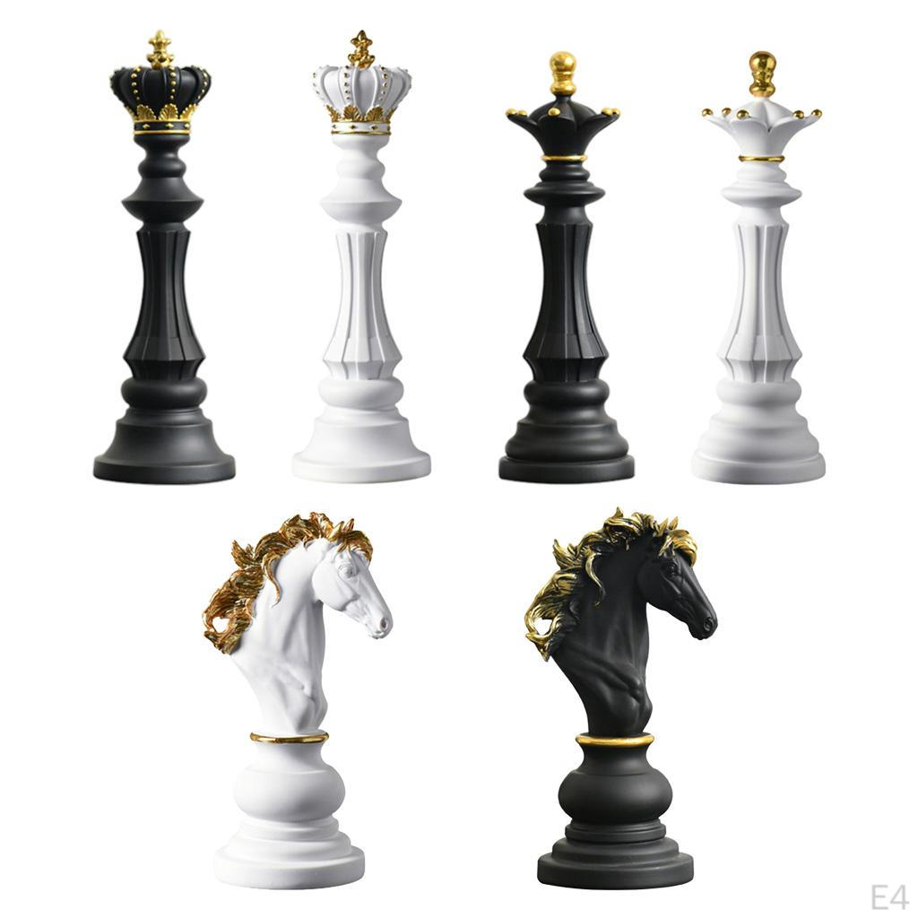 Chess Sculpture for Elegant Home Display