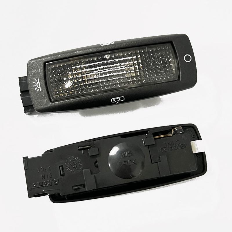 2pcs Black Interior Reading Light Lamp For VW Golf Jetta Bora Caddy Scirocco for SEAT Leon Toledo 3BD947291