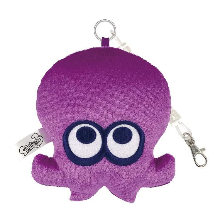 Sunart Splatoon 3 Pass Case Octopus PUR Die-Cut - - SPT-932-PUR фиолетовый